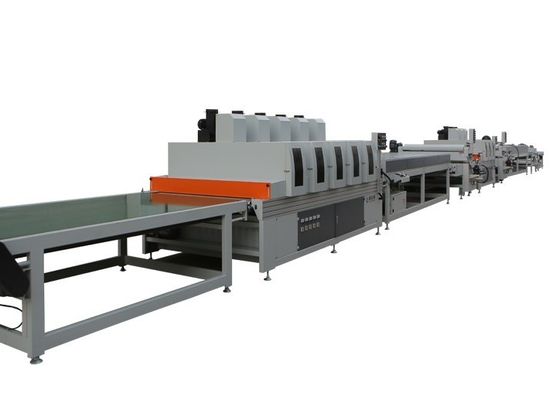 2500kg UV Lacquer Coating Machine For Wood 380V 50HZ