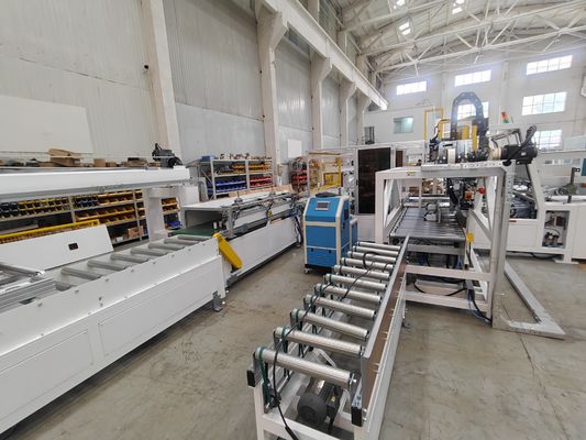 Máy đóng gói SPC dán nhiệt màn hình cảm ứng màu 7 inch cho loại túi giấy carton